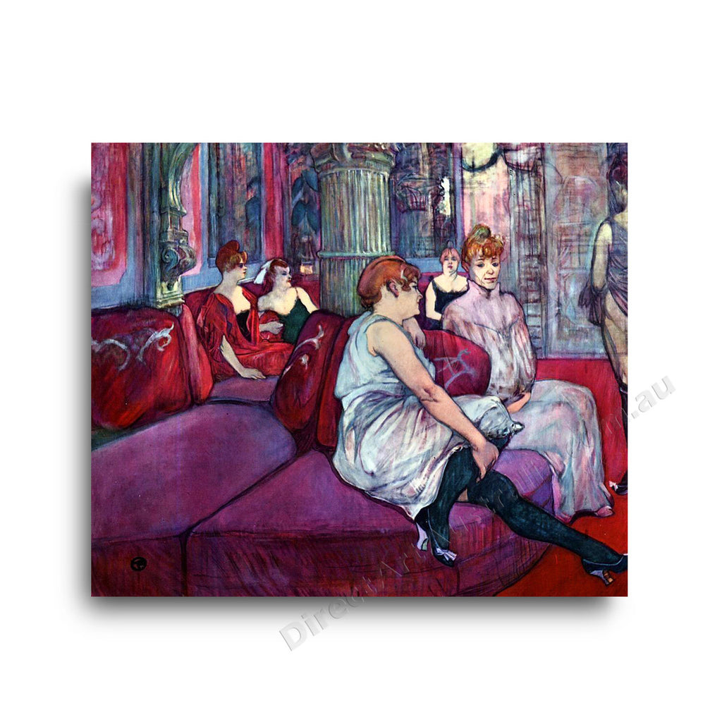 The Salon in the Rue des Moulins