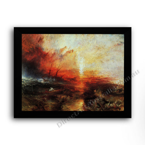 Modern Flat Black Frame
