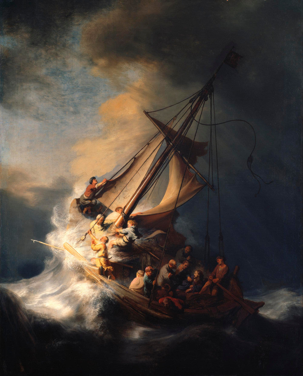 The Storm On The Sea Of Galilee Rembrandt