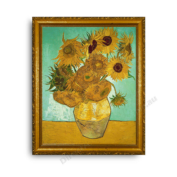 The Sunflower Gold Classic Frame