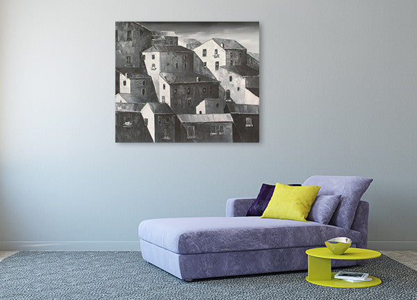 The Village on the wall