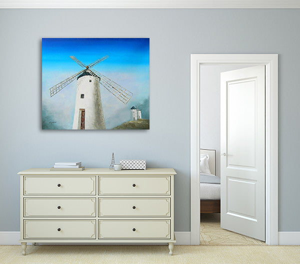 The Windmill on the wall
