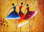 Three Spanish Dancers Wall Art Print