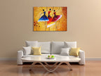 Three Spanish Dancers Wall Art Print on the wall