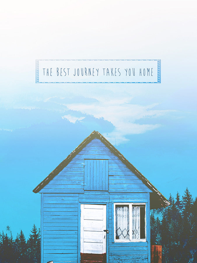 Tiny Home Sentiments III Wall Art Print