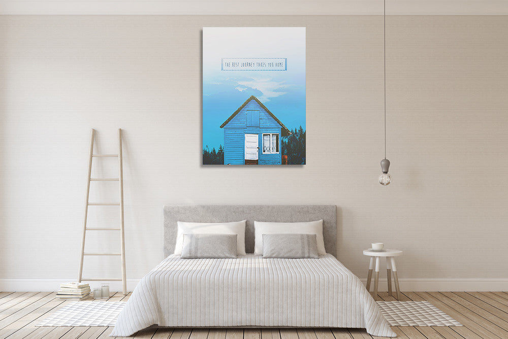Tiny Home Sentiments III Wall Art Print on the wall