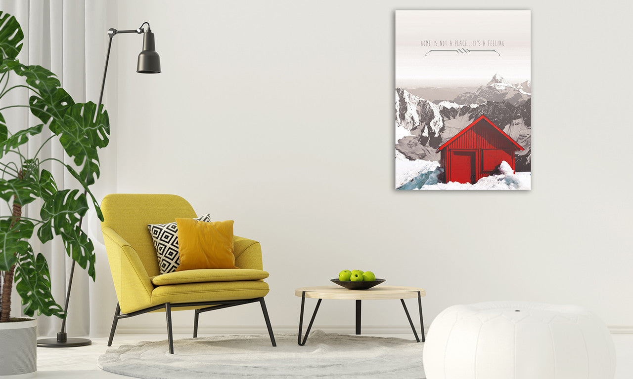 Tiny Home Sentiments VI Wall Art Print on the wall
