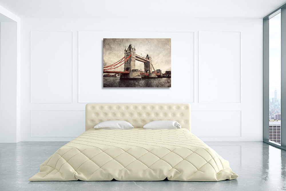 Tower Bridge London Wall Print on the wall