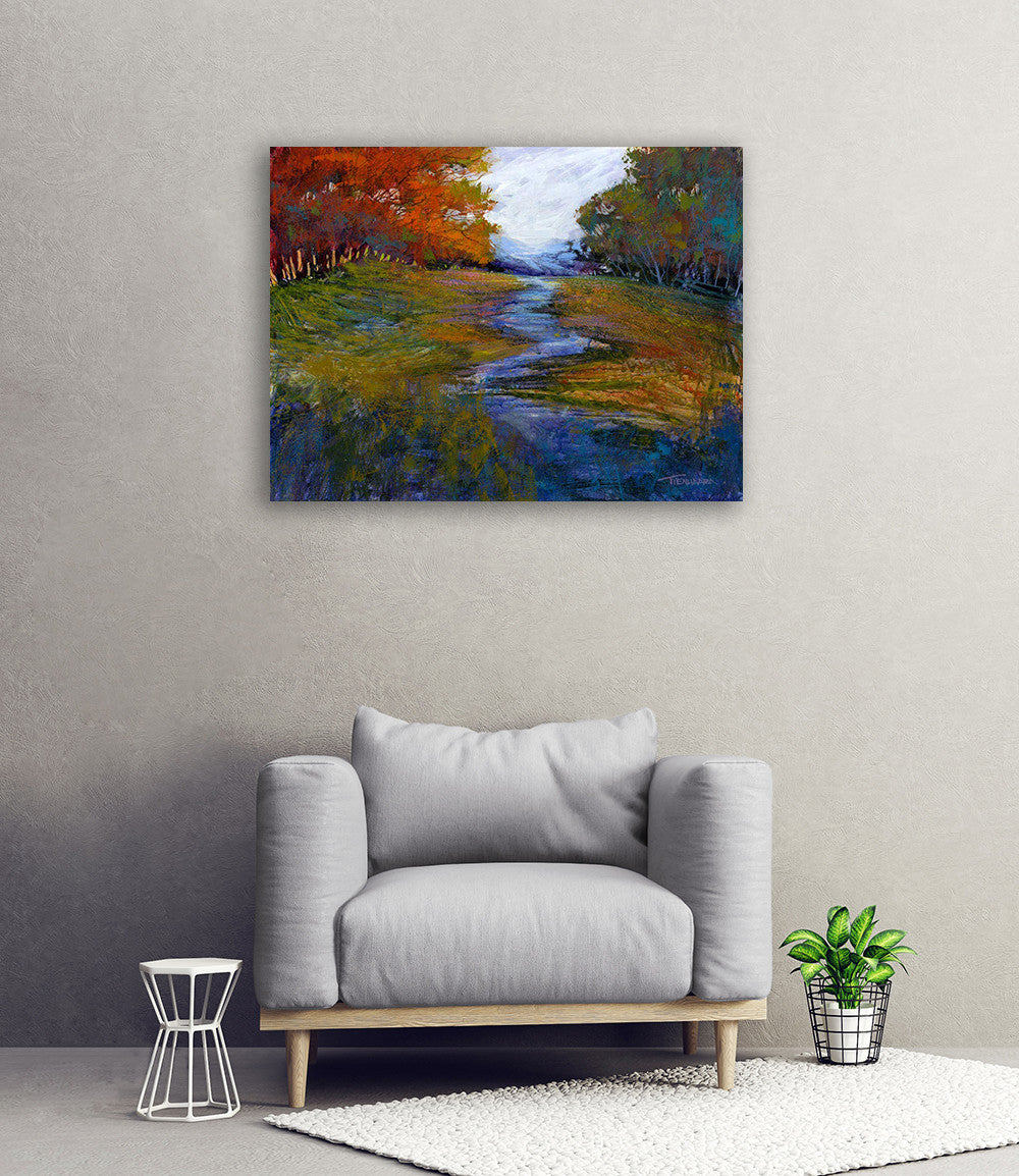 Tranquil Dreams II Wall Art Print on the wall