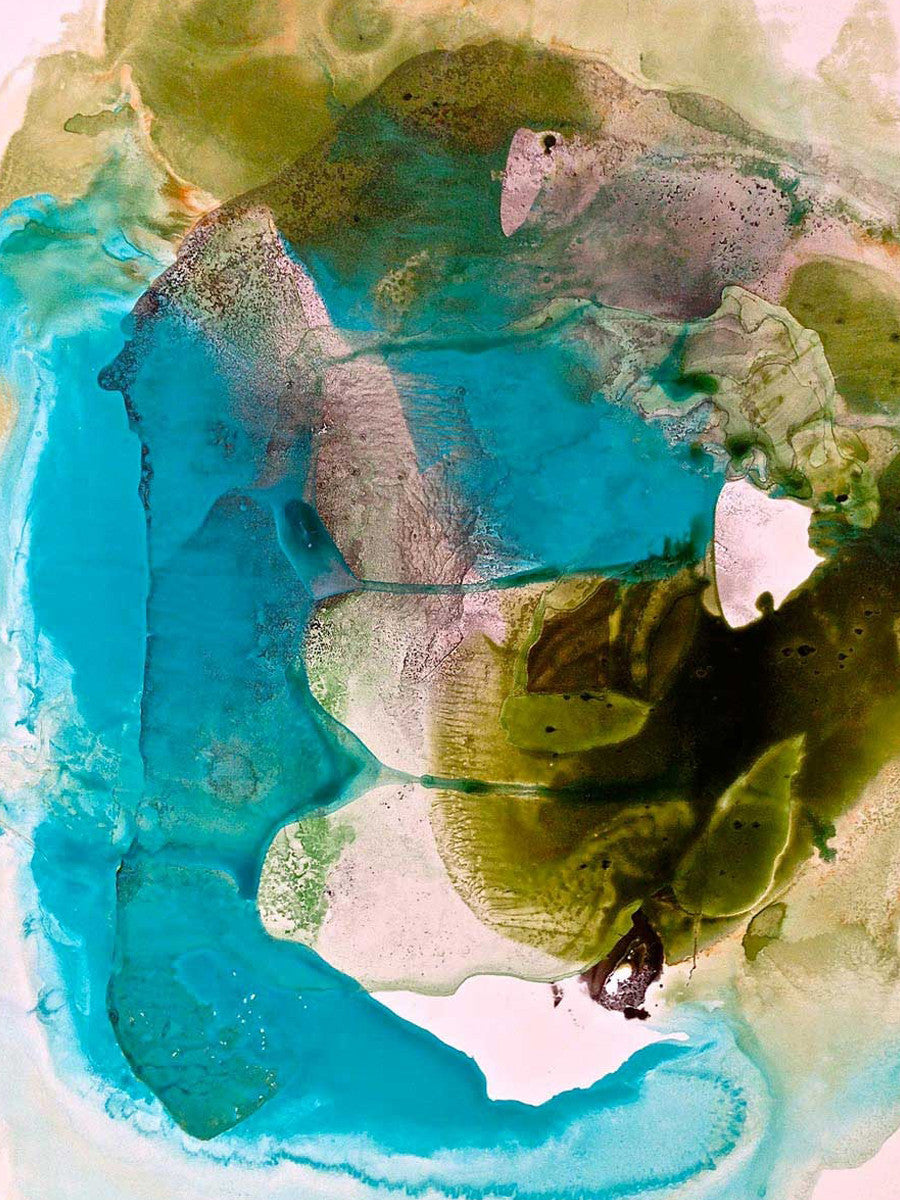 Translucent Ink Flow VII Wall Art Print