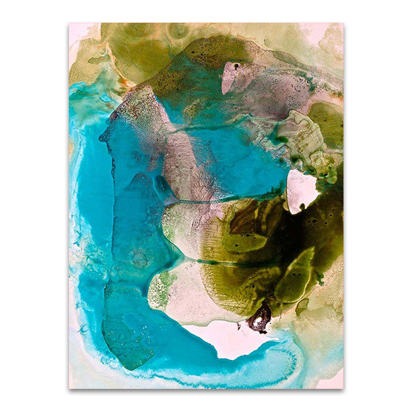 Translucent Ink Flow VII Wall Art Print