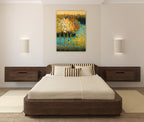 The Woods Wall Art Print on the wall