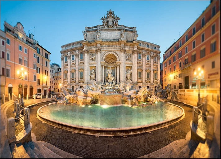 Trevi Fountain Italy Wall Art Print
