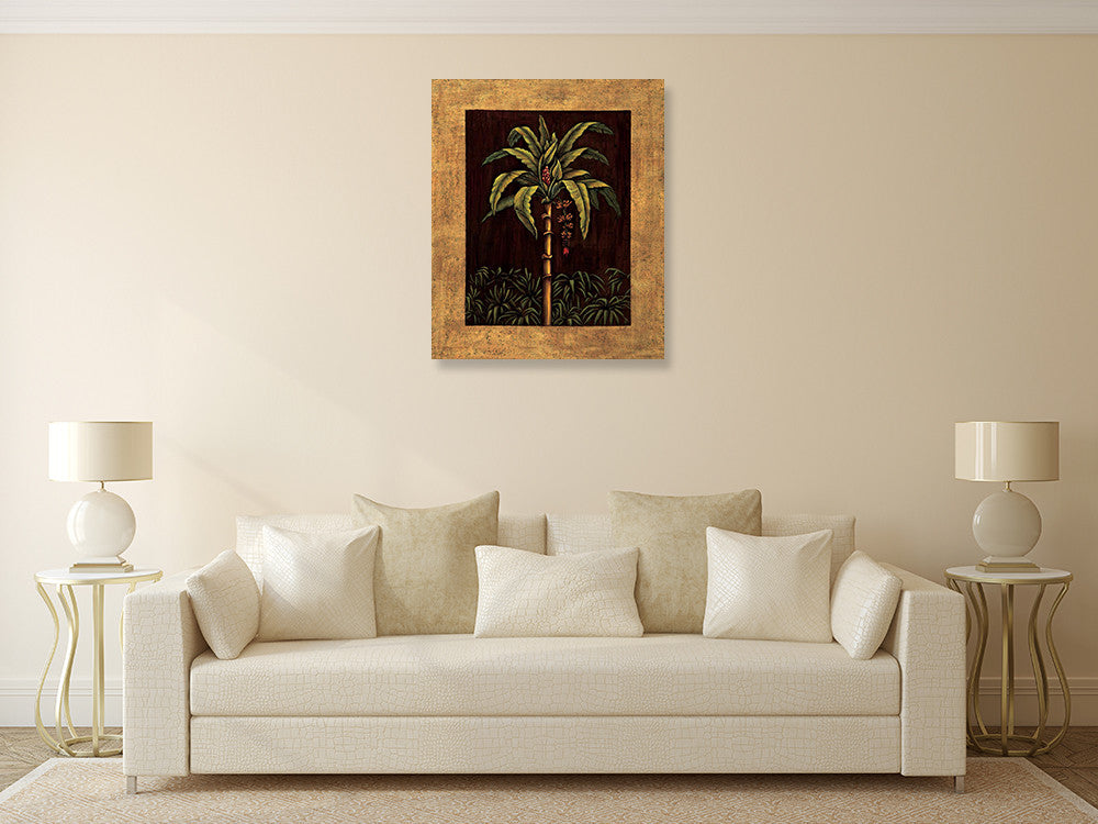 Tropical Paradise II Wall Art Print on the wall