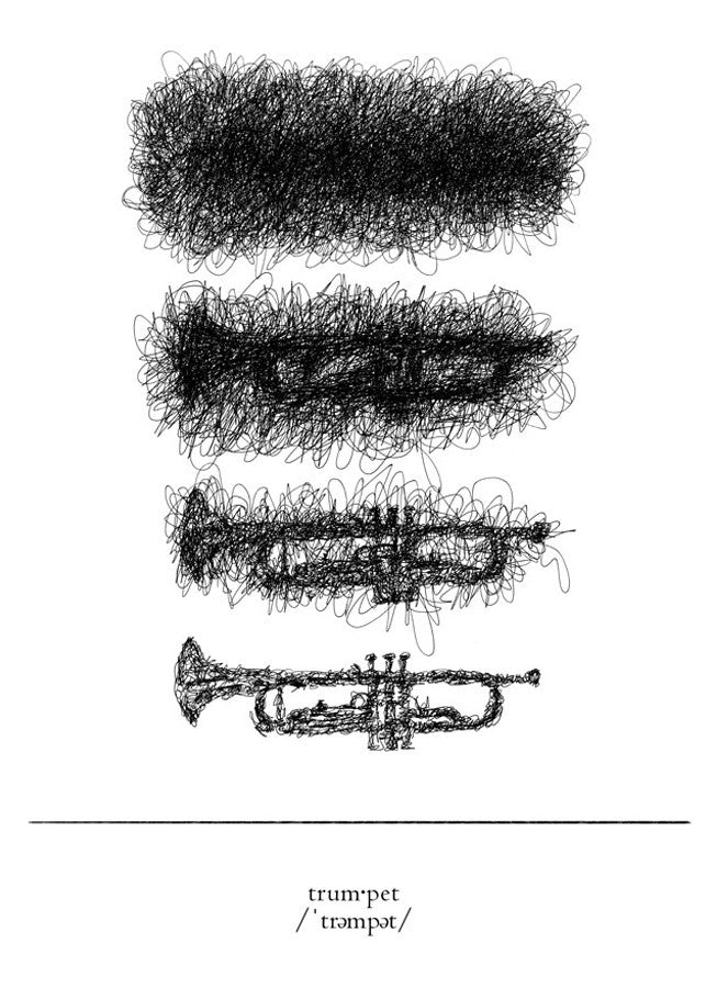 Trumpet Wall Art Print