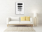 Trumpet Wall Art Print on the wall