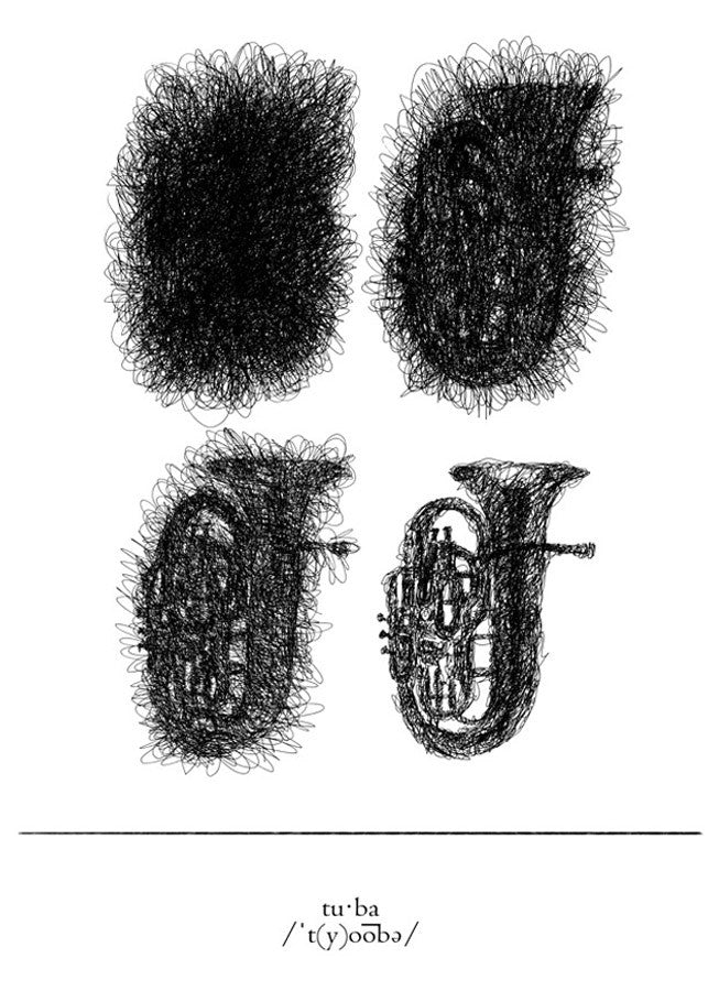Tuba Wall Art Print