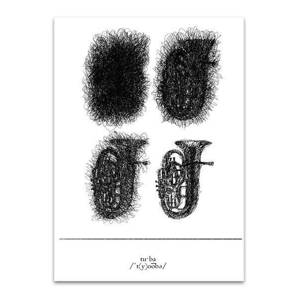 Tuba Wall Art Print