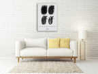Tuba Wall Art Print on the wall