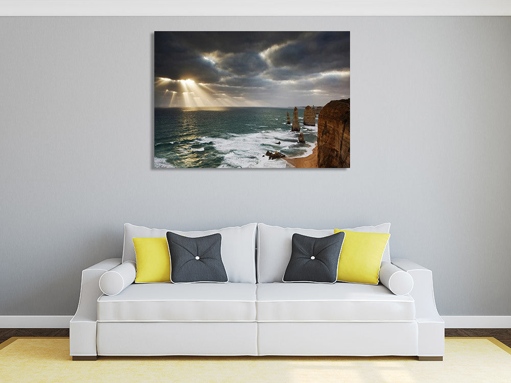 Twelve Apostles Australia Wall Art Print on the wall