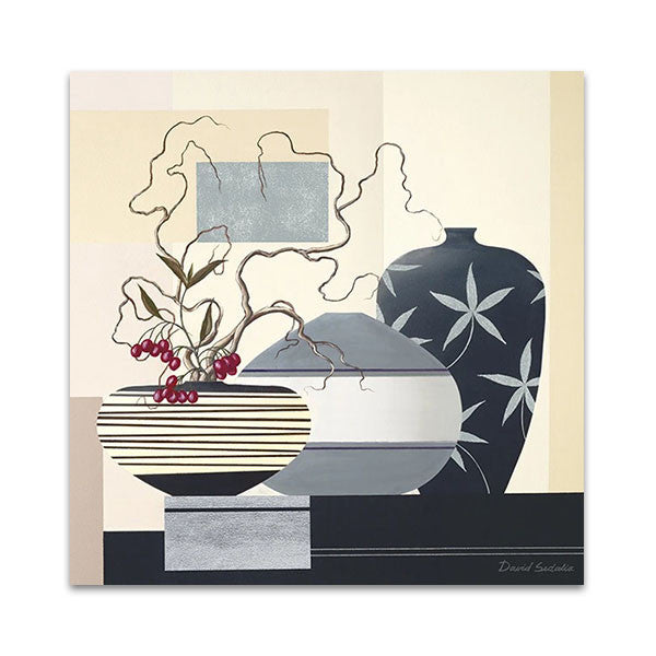 Twigs and Berries I Wall Art Print