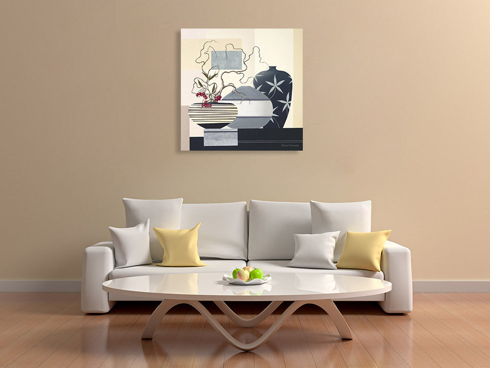 Twigs and Berries I Wall Art Print on the wall