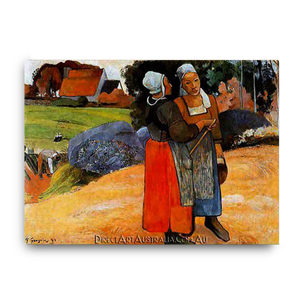 Two Breton Women on the Road