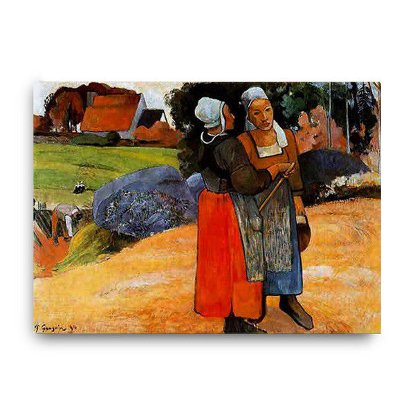 Paul Gaugin | Two Breton Women on the Road