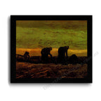 Modern Flat Black Frame