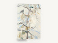 Pale Pear Branches, abstract tree branches palette knife painting, floral canvas wall art print ready to hang