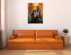 Unbridled II Wall Art Print on the wall