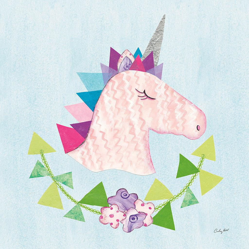 Unicorn Power III Wall Art Print