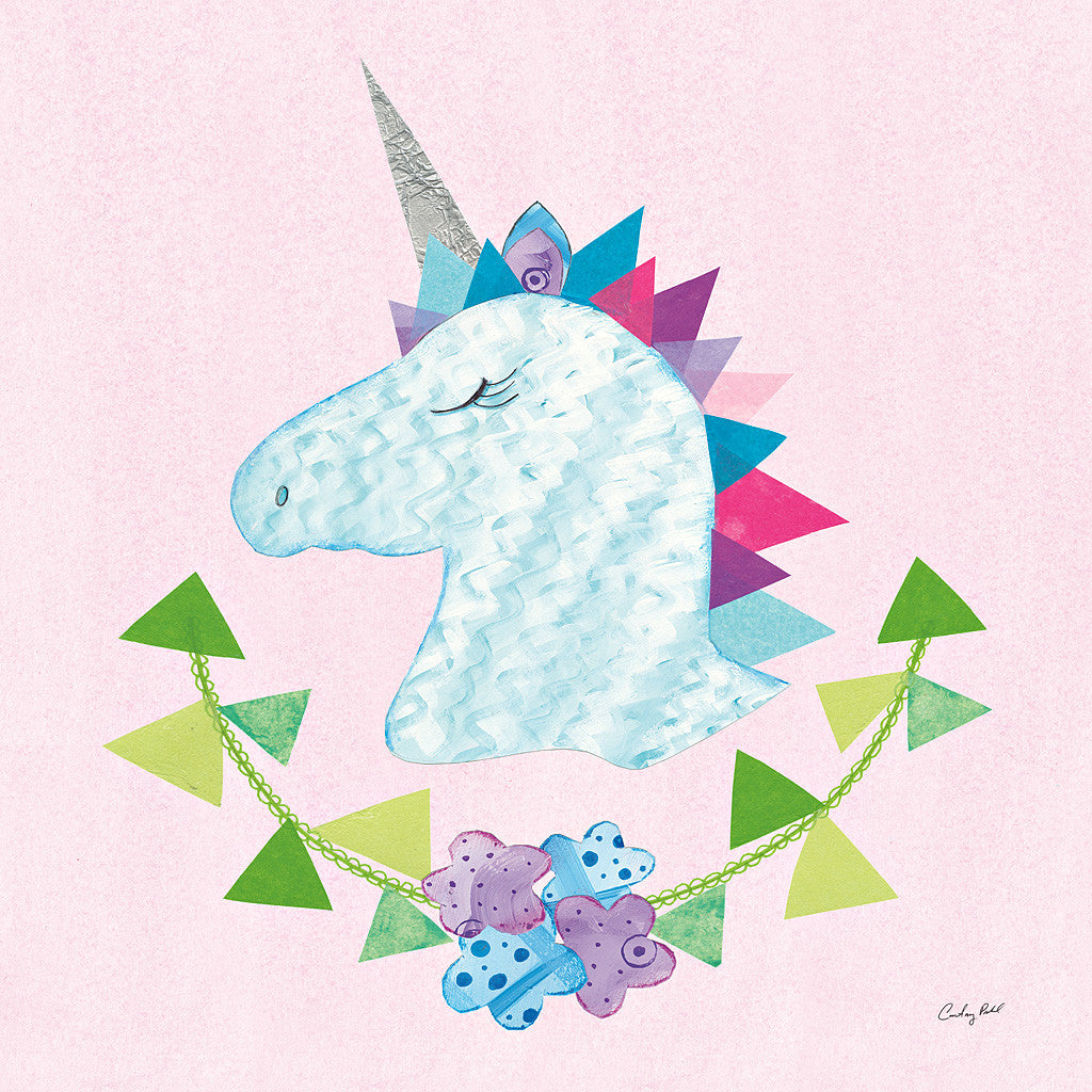 Unicorn Power IV Wall Art Print