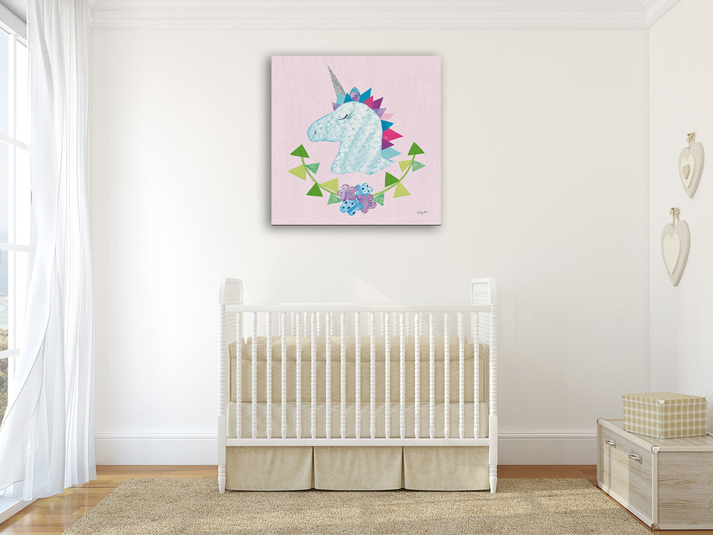 Unicorn Power IV Wall Art Print on the wall