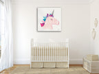 Unicorn Power I Wall Art Print on the wall