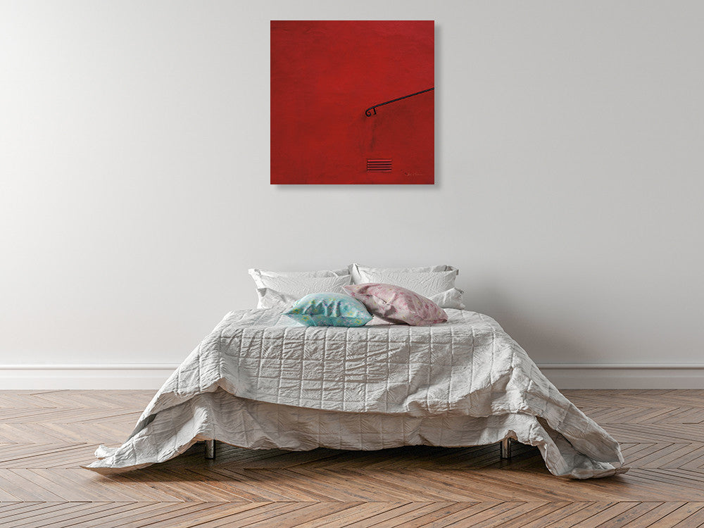 Urban Scene IX Wall Art Print on the wall
