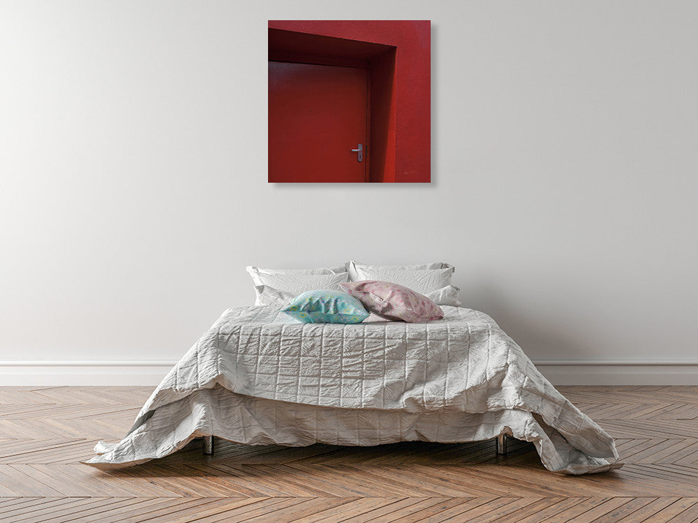 Urban Scene X Wall Art Print on the wall