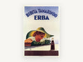 Tamarindo Lady in Green Hat, vintage canvas wall art print, front view