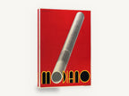 Red Modiano Cigarette, vintage modiano cigarette advertising poster, stretched canvas wall art print ready to hang