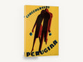 Perugina Chocolate Couple, vintage italian chocolate advertising poster, stretched canvas wall art print ready to hang