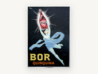 Starlit Bor Quinquina, vintage canvas wall art print, front view