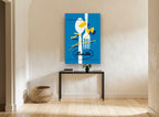 Barilla Pasta Appetito vintage canvas print on the wall of a hallway