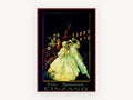 Cinzano Midnight Toast, vintage canvas wall art print, front view