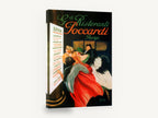 Poccardi Weekly Menu, vintage italian restaurant menu poster, stretched canvas wall art print ready to hang