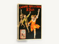 Running for Klaus Caramels, vintage klaus caramel advertising poster, stretched canvas wall art print ready to hang
