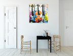 Variation for Violin III Wall Art Print on the wall