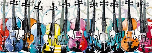 Variation for Violins Wall Art Print