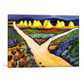 August Macke, Vegetable Fields, stretched on a gallery-wrap canvas ready to hang