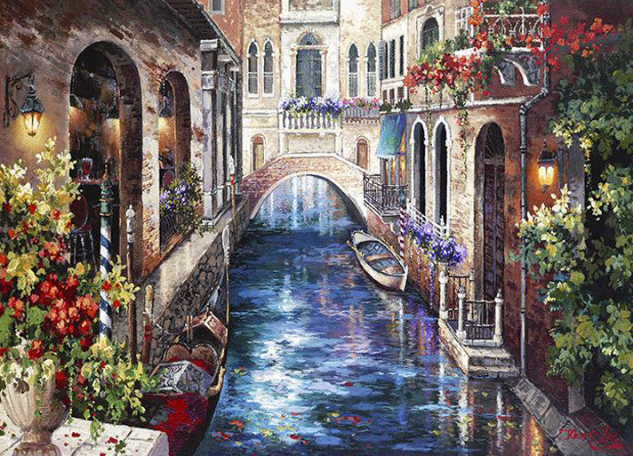 Venice Bridge Wall Art Print