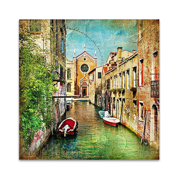 Venice Canal Wall Art Print